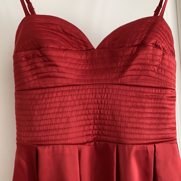 Red Mini Dress - Picture 2 of 3